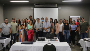 Foto do módulo de anatomia, fisiologia e histologia do trato genital feminino