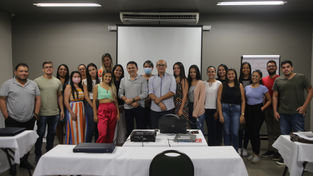 Foto do módulo de anatomia, fisiologia e histologia do trato genital feminino