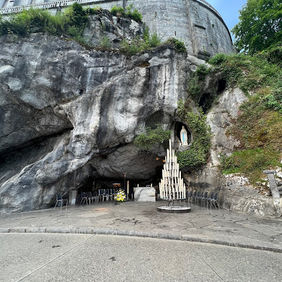 Lourdes grotto in France
