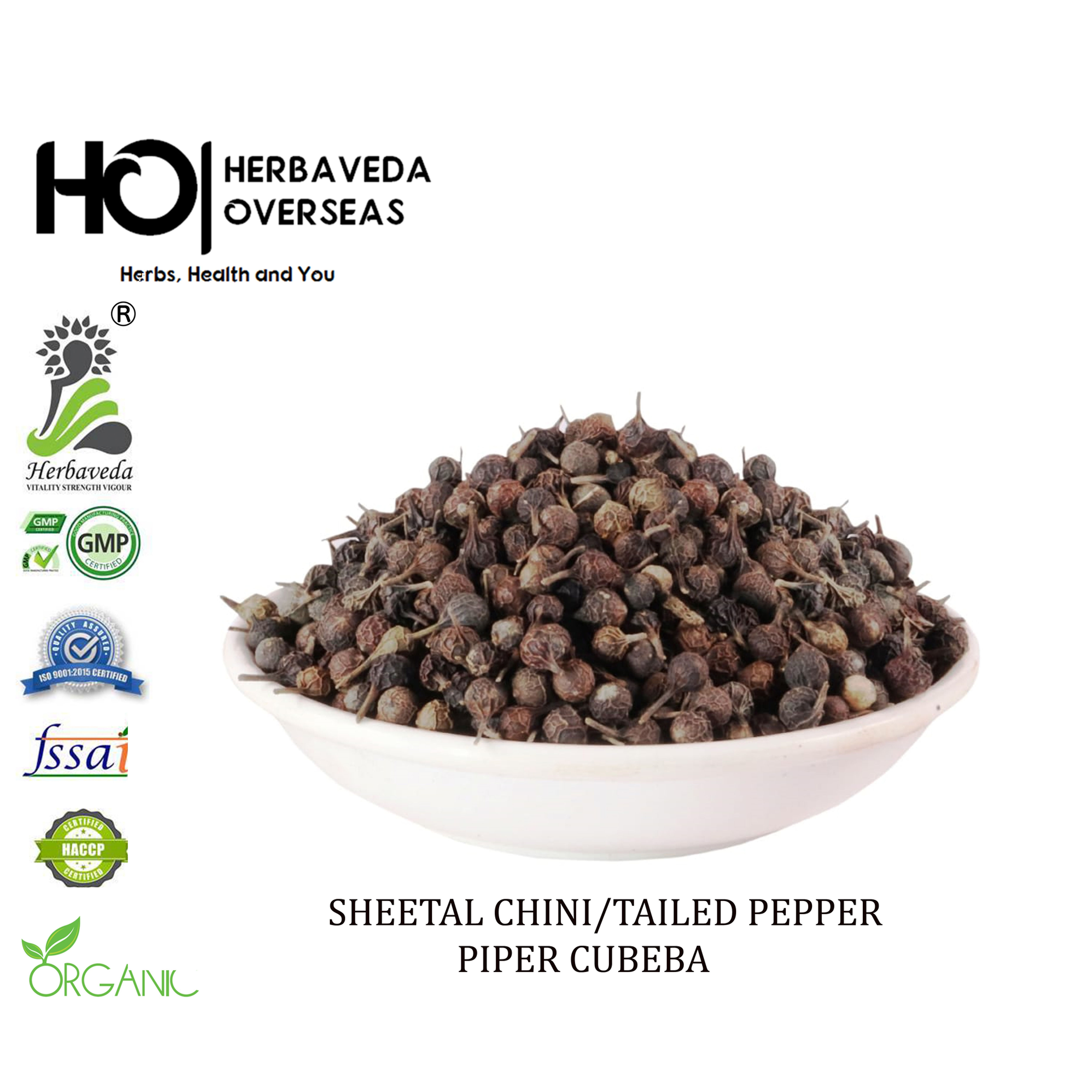 SHEETAL CHINI/TAILED PEPPER - PIPER CUBEBA