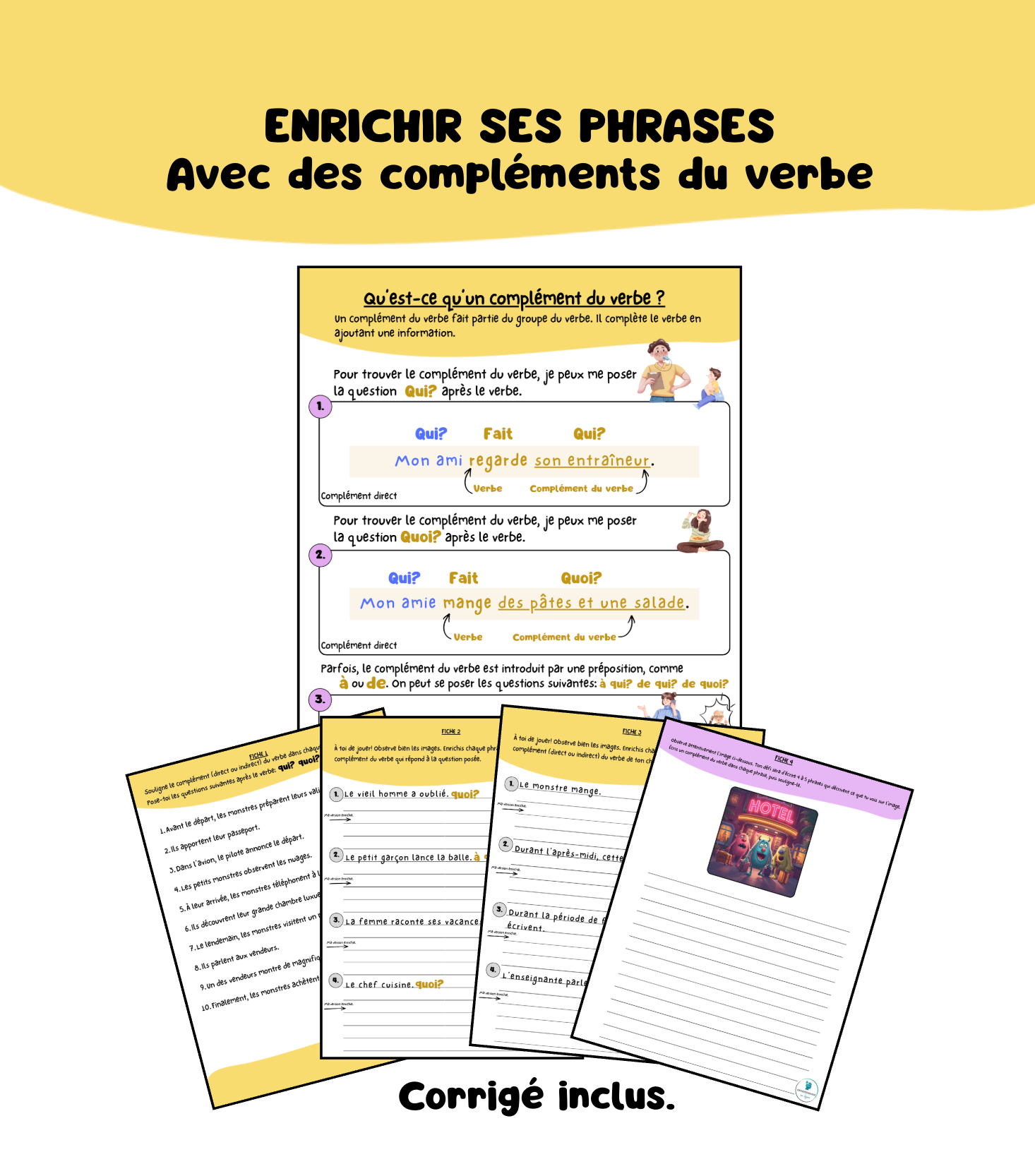 Ajouter un complément du verbe