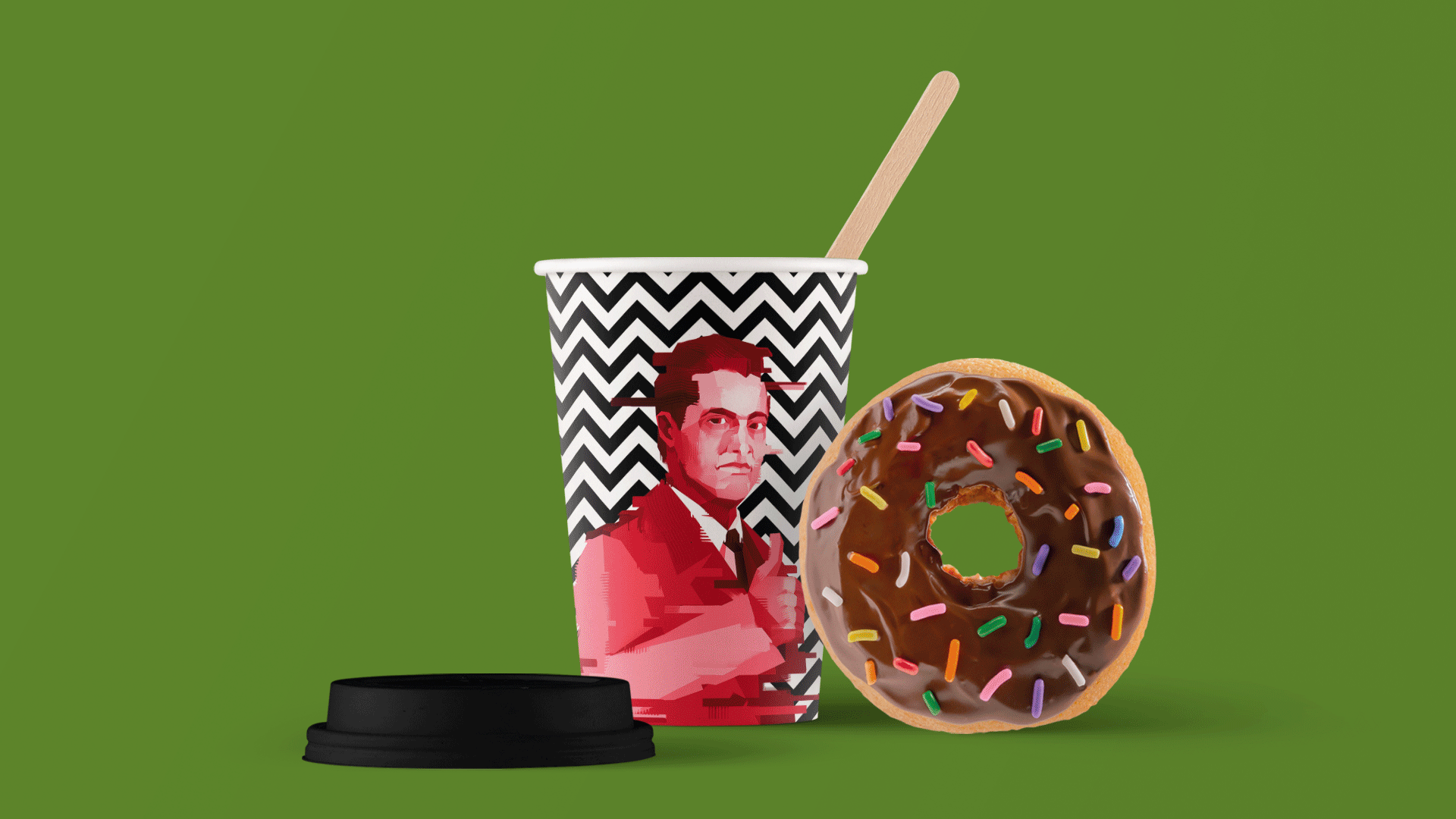 coffee cups design twin peaks