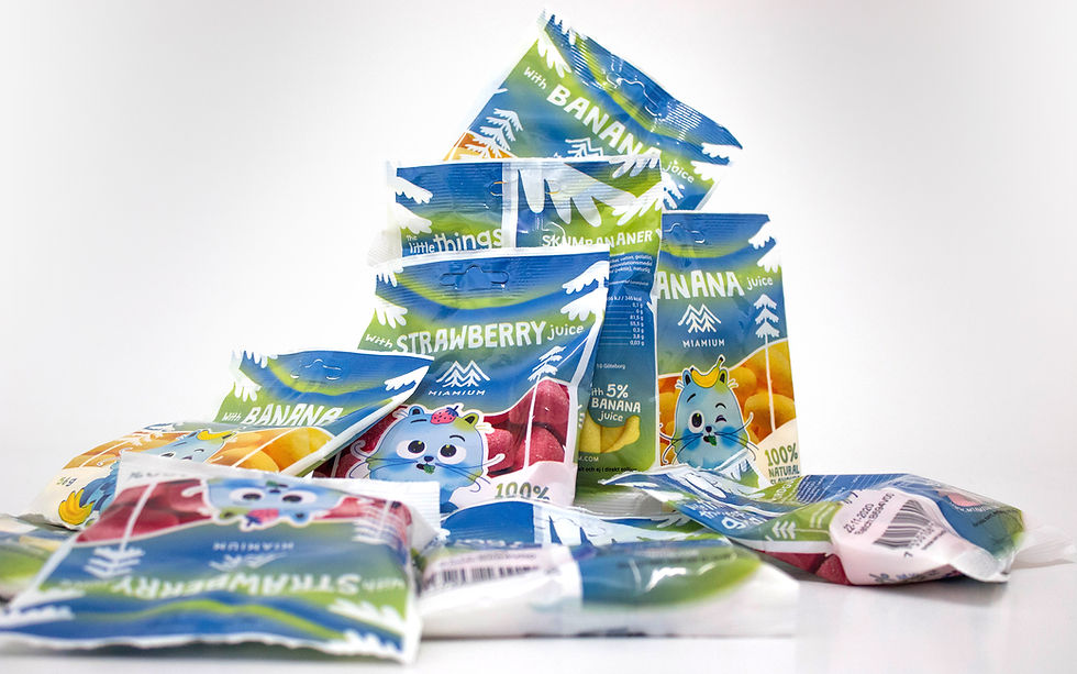 Candy branding and packaging architecture
