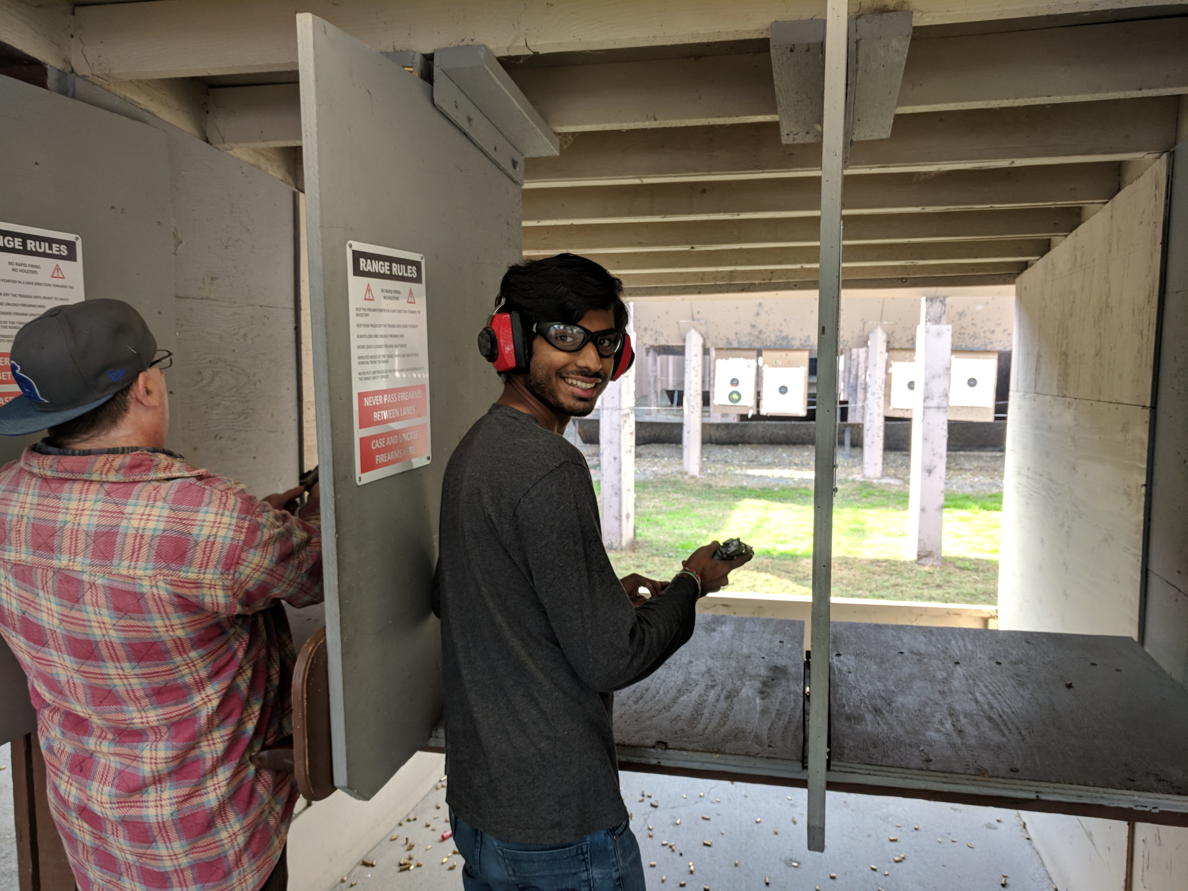 Rudra at the Gun Range