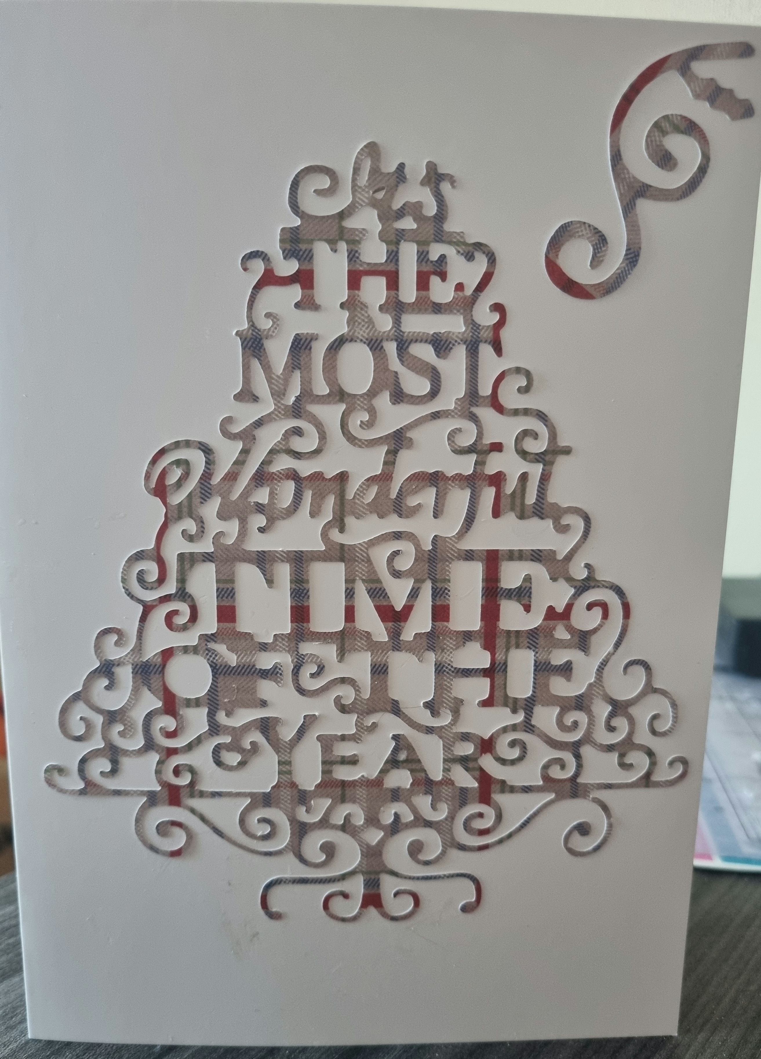 Most wonderful time of the year( A5)