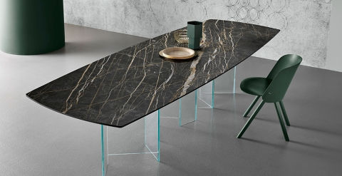 Прев'ю: Стол из керамогранита Naturali Emperador Extra Laminam
