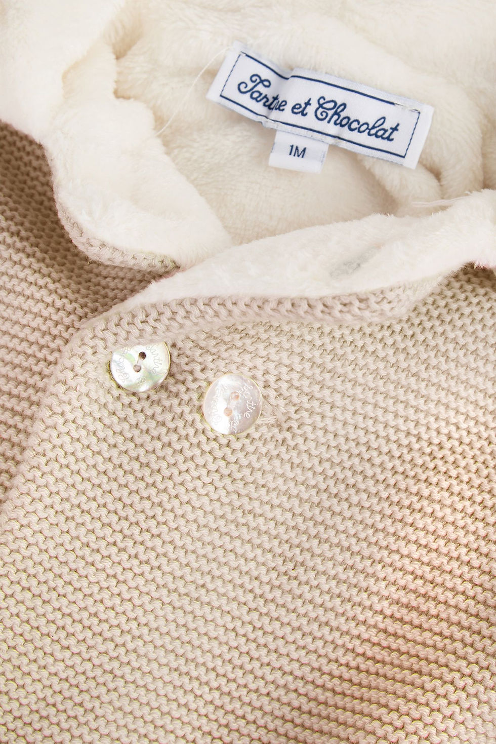 Thumbnail: Tartine et Chocolat -  Faux Fur Sweater