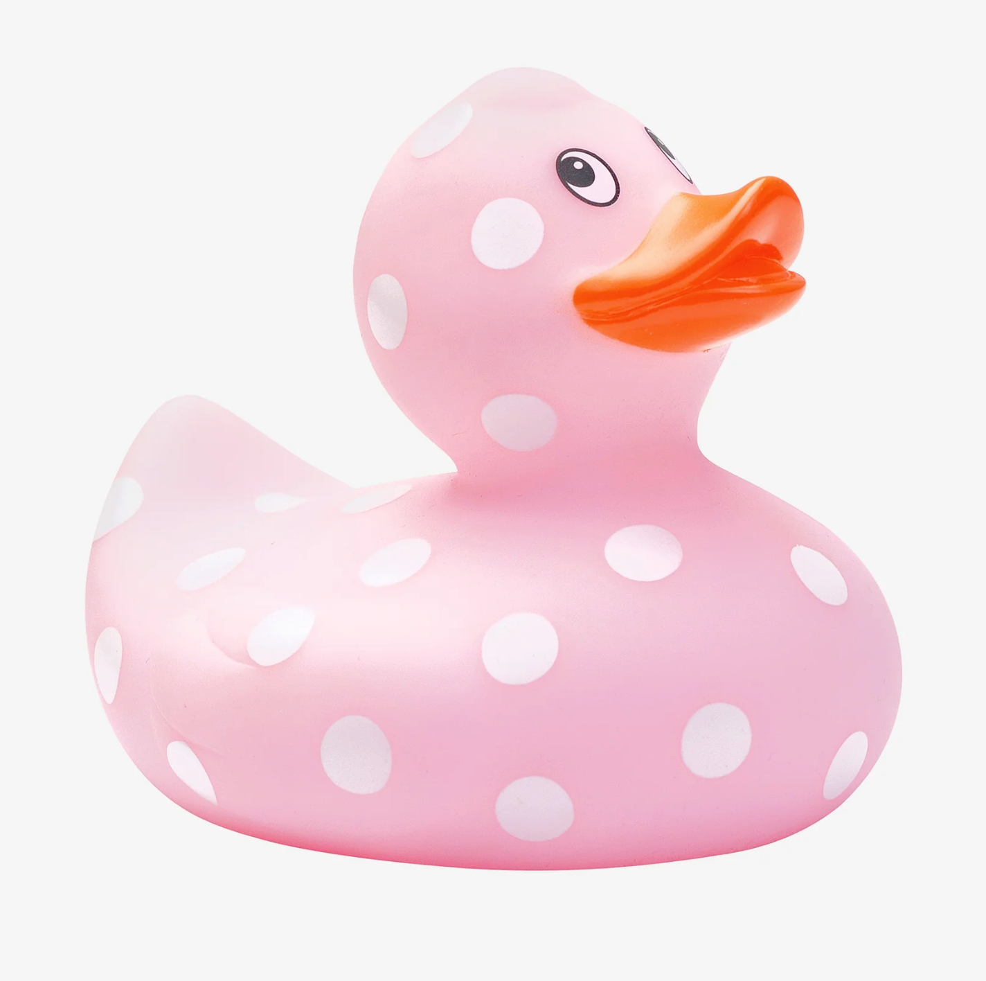 Elegant Baby - Pink Polka Dot Rubber Duckie