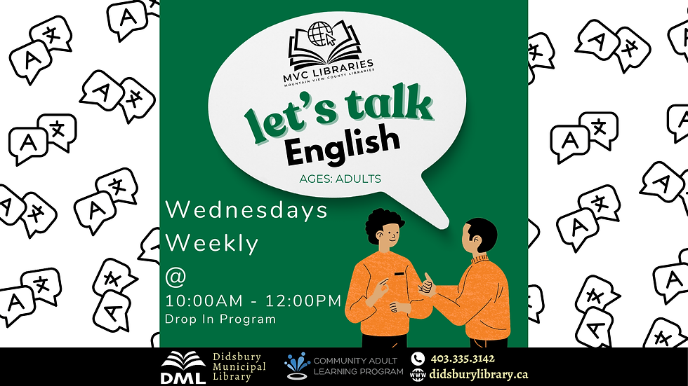 Let's Talk English!