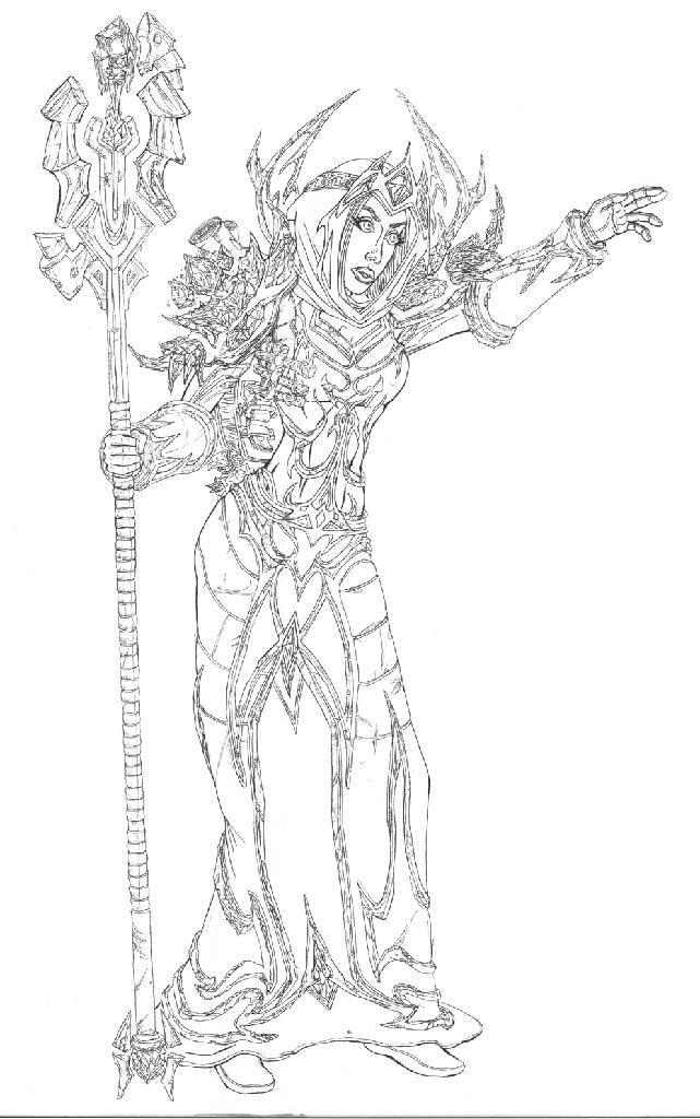 WOW Human male Mage