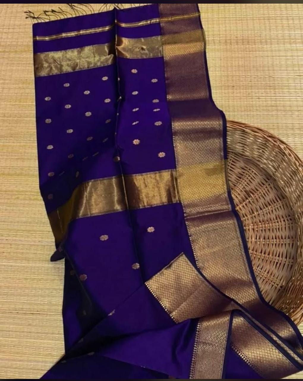 Original Maheshwari Cotton by silk Saree