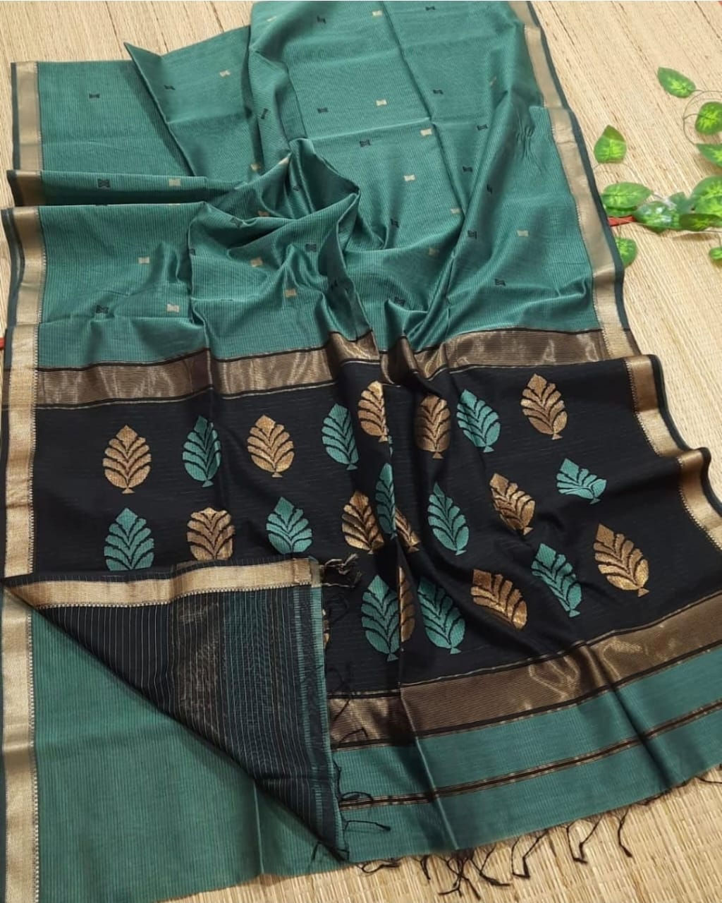 Original Maheshwari Cotton by silk Saree