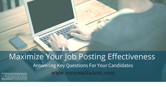 5 Questions Your Job Post Should Answer