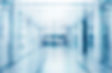abstract defocused blurred technology space background, empty business corridor or shoppin