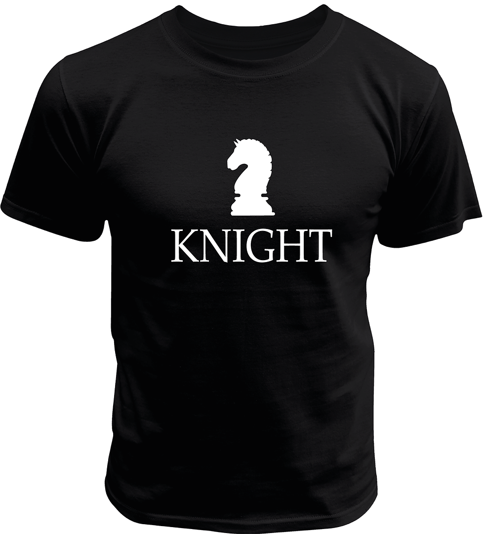 Miniatura: Playera Chess Ajedrez Pieza Knight Caballo