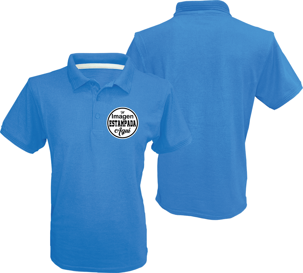 Miniatura: Playera Polo Estampado Personalizado En Corazón