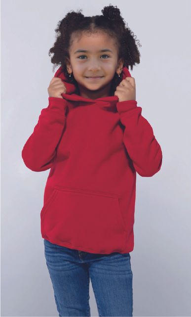sudadera con gorrito infantil juvenil para niñas y niños desde talla 6 años para el frio ideal para serigrafía, sublimación estampados dtf, vinil y bordados Euro Cotton Eurotton Yazbek Optima Gildan Mo M&O Playereetes