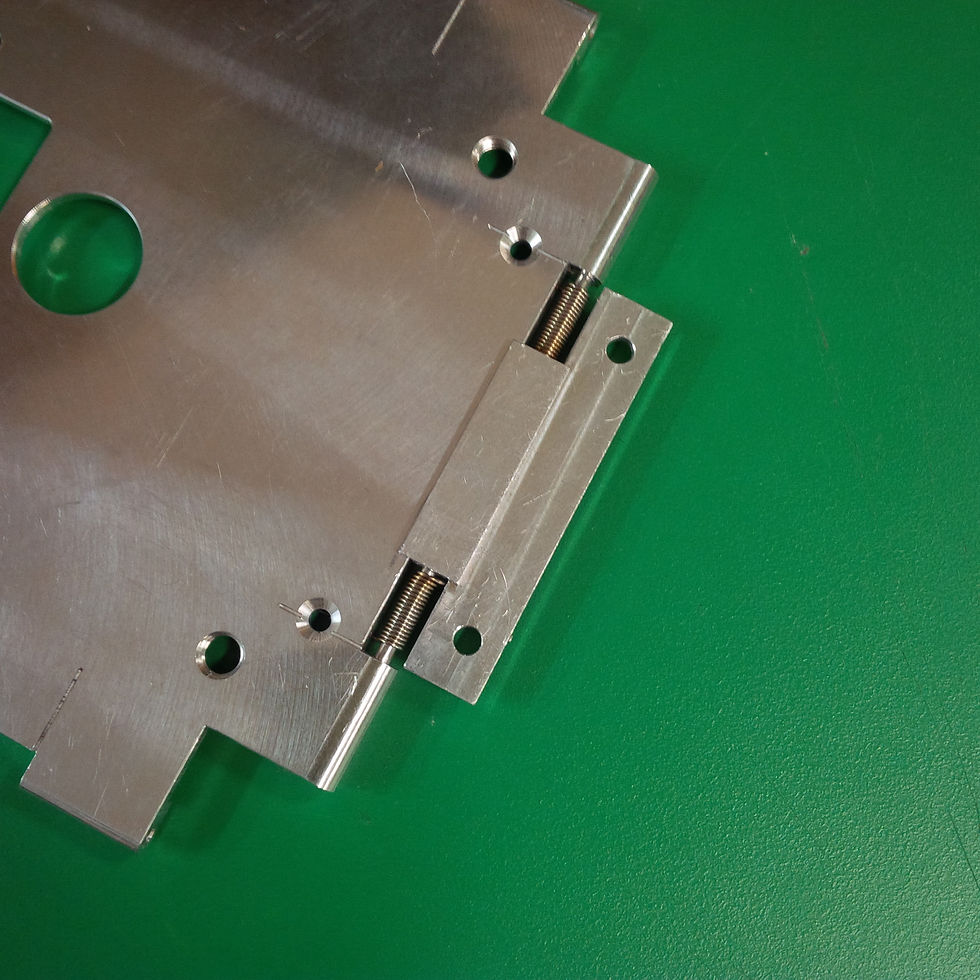 Prototype hinge part