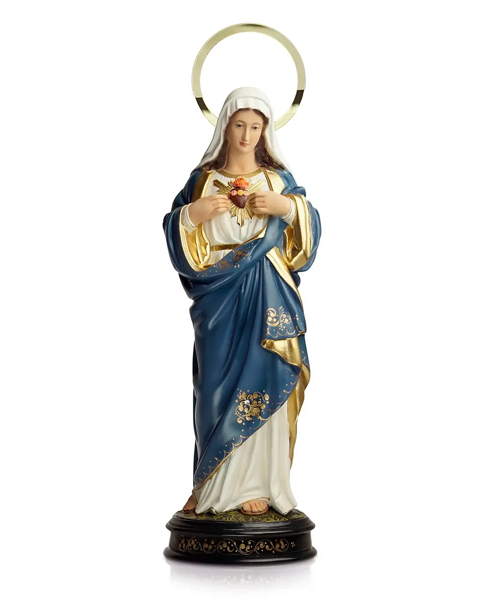 Miniatura: Imagem de Nossa Senhora Imaculado Coração de Maria 30 cm
