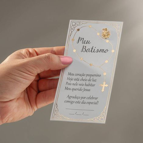 Cartão Batismo