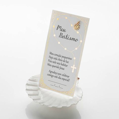 Miniatura: Cartão Batismo