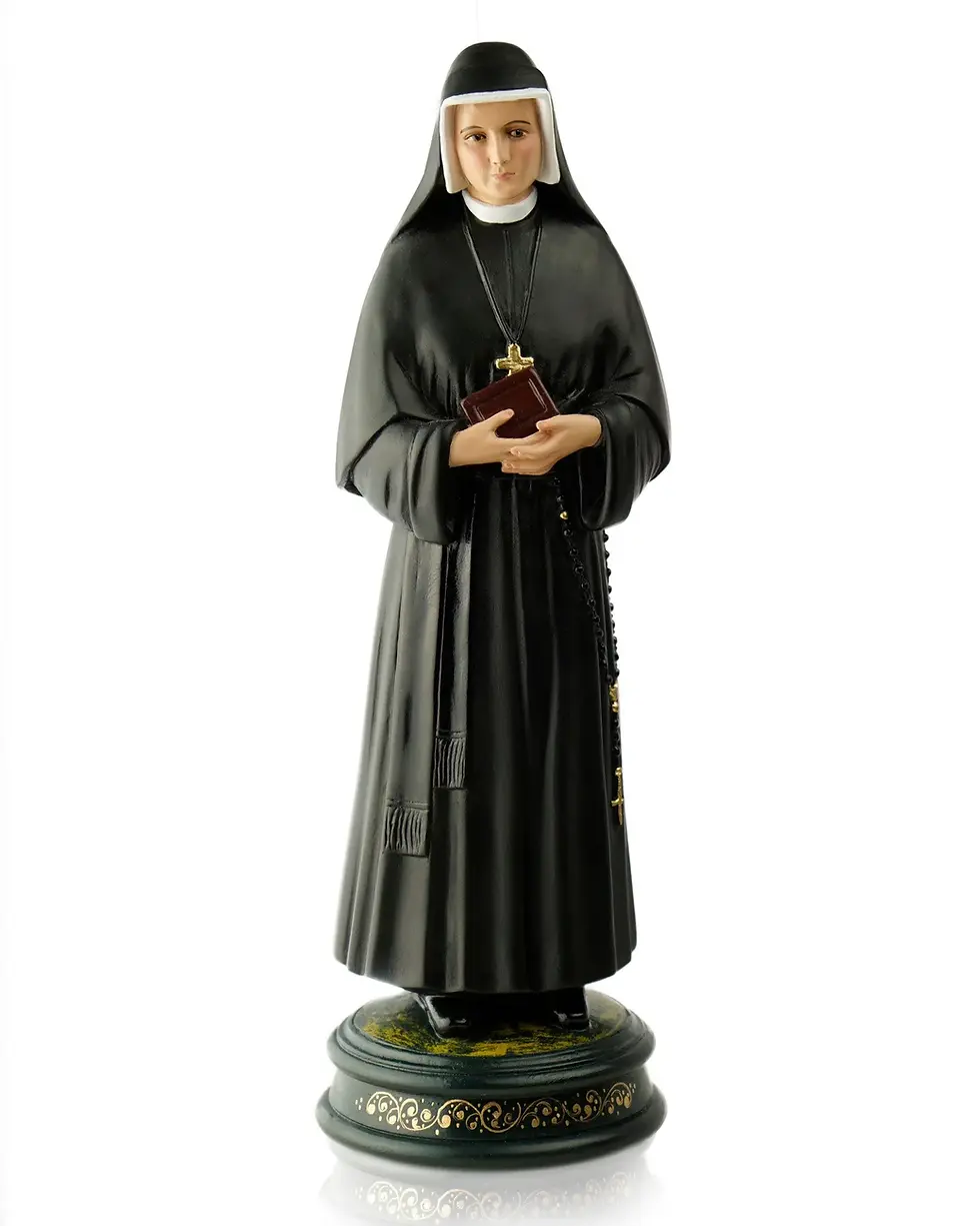 Miniatura: Imagem de Santa Faustina Com Diario 30 cm
