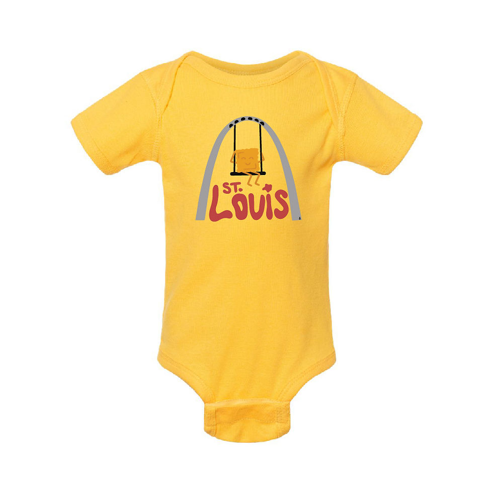 Thumbnail: toasted ravioli onesie yellow