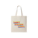 Thumbnail: Rainbow Saint Fuckin Louis Tote Natural