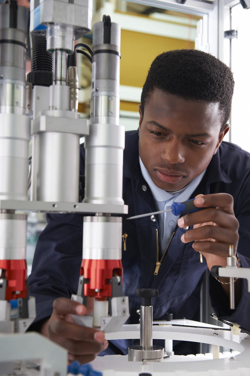 Teenage boy apprentice engineer work vocational post 18 option the parents guide to