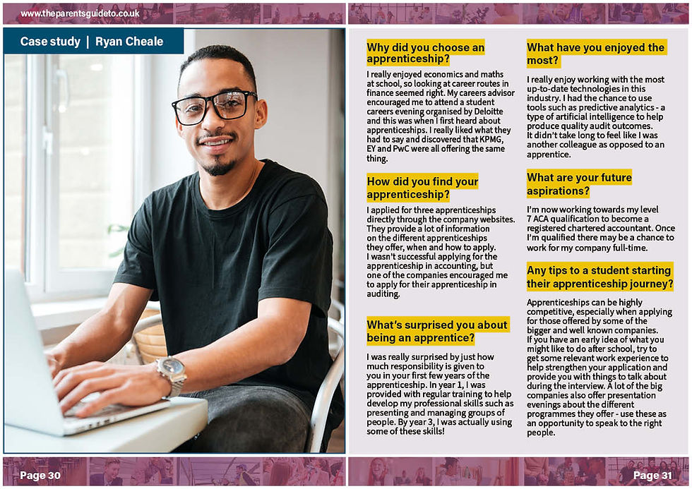 Thumbnail: The Parents' Guide to Apprenticeships - school licence