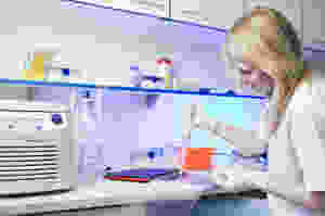 Nurse apprentice completing a degree apprenticeship in nursing