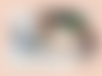 Smiling woman at laptop, plant in background. Inset shows hands typing with "Sydney Hypnotherapy" text. Pastel design, calm mood.