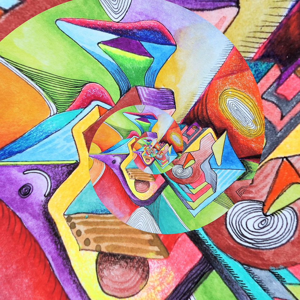 Thumbnail: Kaleidoscope - Canvas Prints