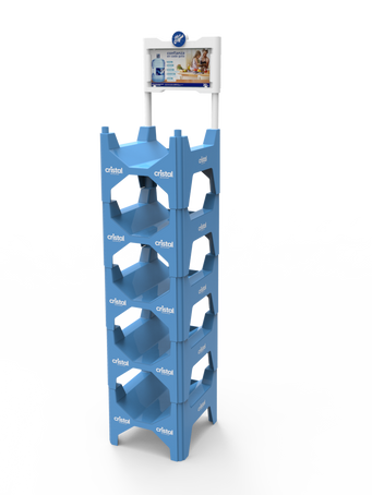 exhibidores para garrafon de agua display