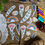 Thumbnail: Rainbow journal stickers - Eco friendly - flower paper sticker set