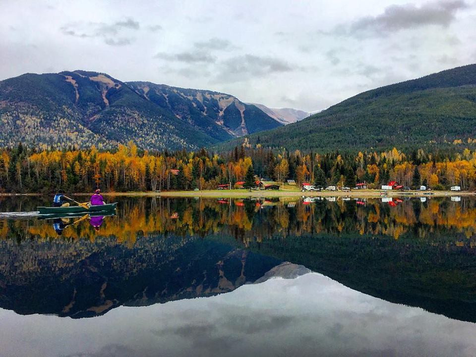 Crooked Lake Resort Horsefly BC Canada Rustic Off Grid Cabins RV Food