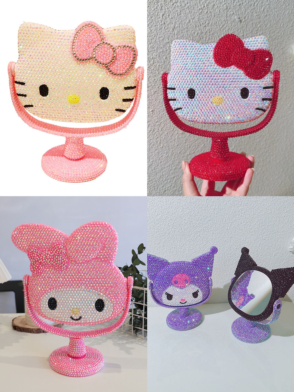 Espejo Sanrio Diamond Paint