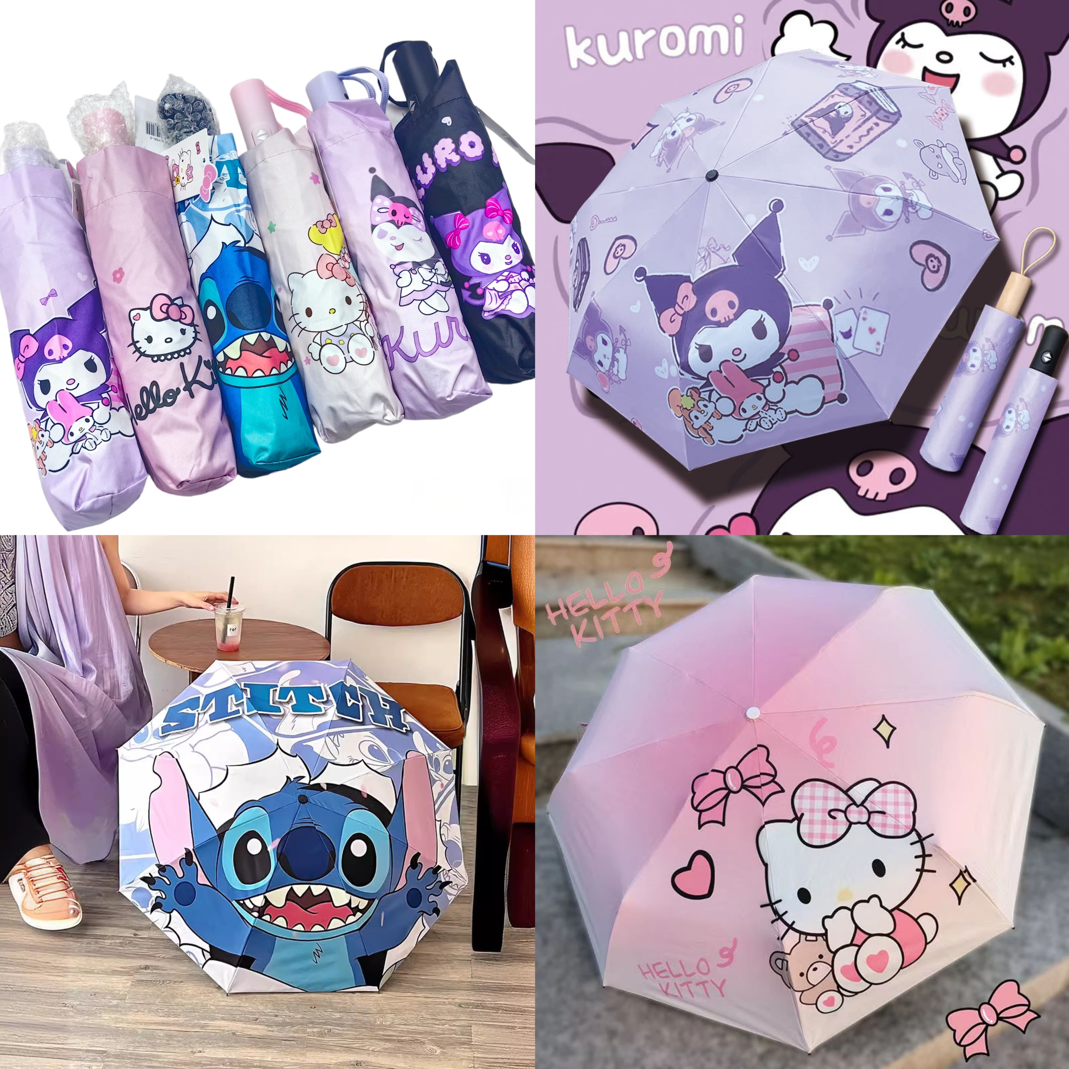 Sombrilla Paraguas 2 En 1 Personaje