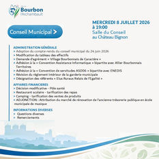Conseil Municipal - Mer. 8 juillet