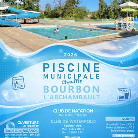 Ouverture piscine