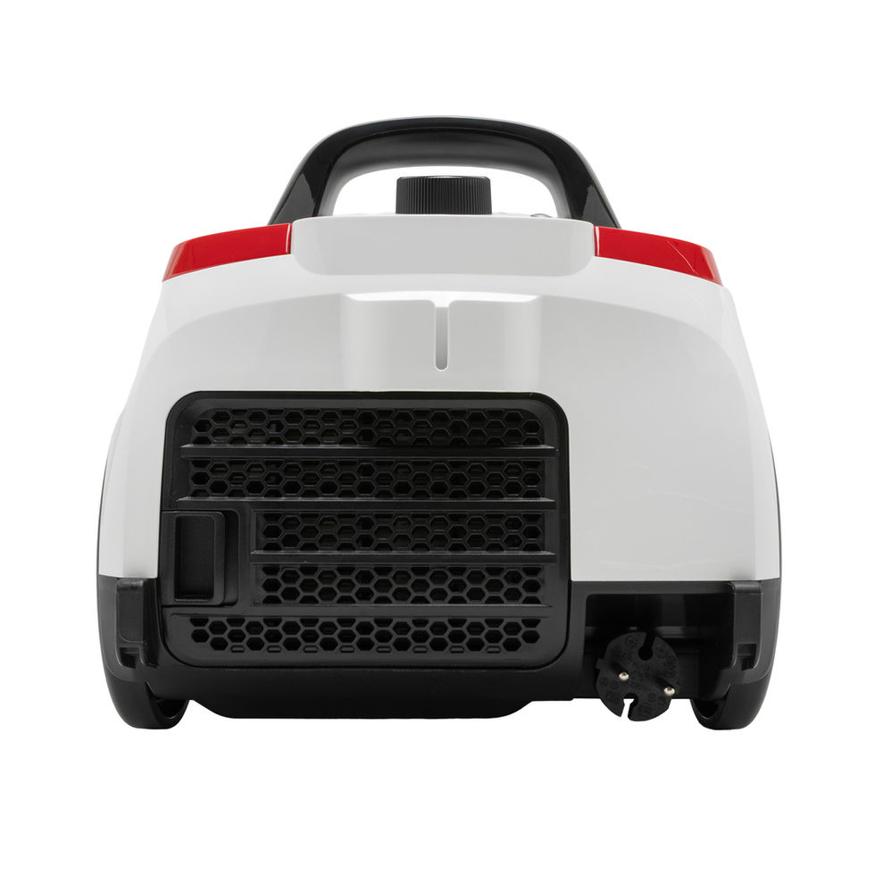 TORNADO VCCKC800RCL | Rückansicht ohne Schlauch mit Luftauslass und integriertem Netzkabel