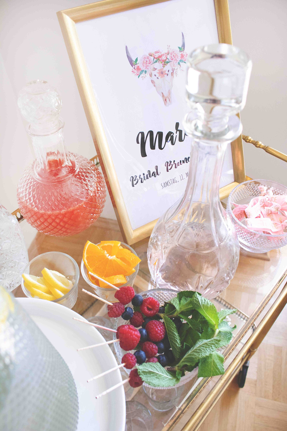Roségoldene Party, Rosé-Party, Love, Braut Party, Baby Party, Geburtstagsparty, Partydeko, Party aus der Box, Partyidee