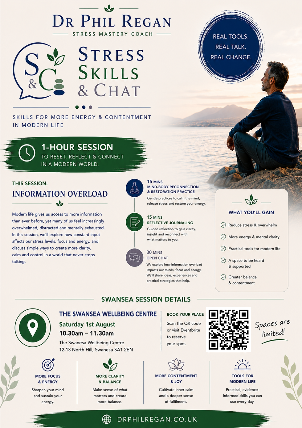 Stress Skills & Chat with Dr Phil Regan