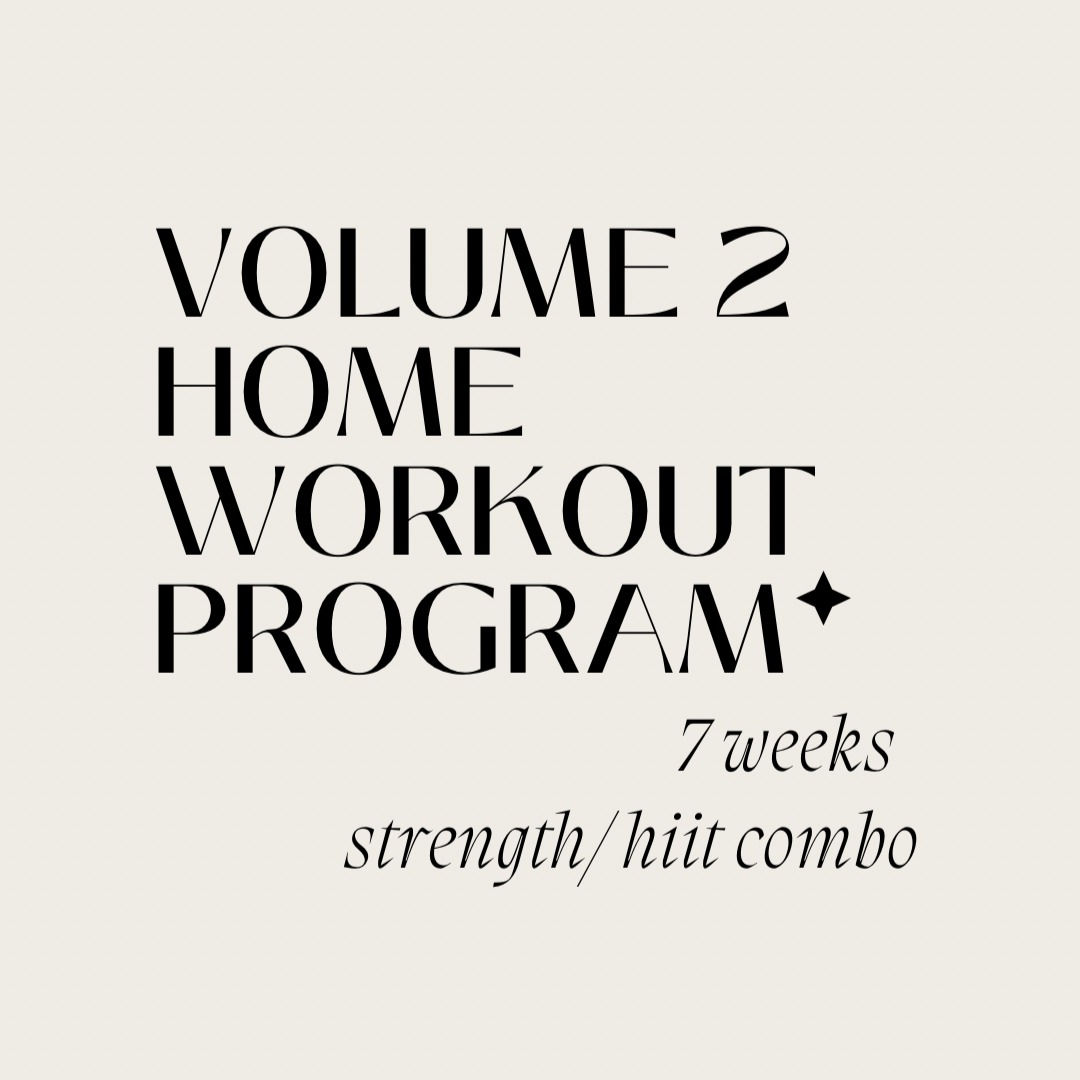 7 Week HOME - Build and Burn Vol 2