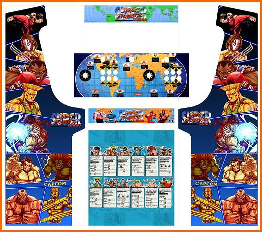 2024年最新海外 | Cabinet Geekpub 2 Fighter Street Street Geekpub 2 Fighter 絵画