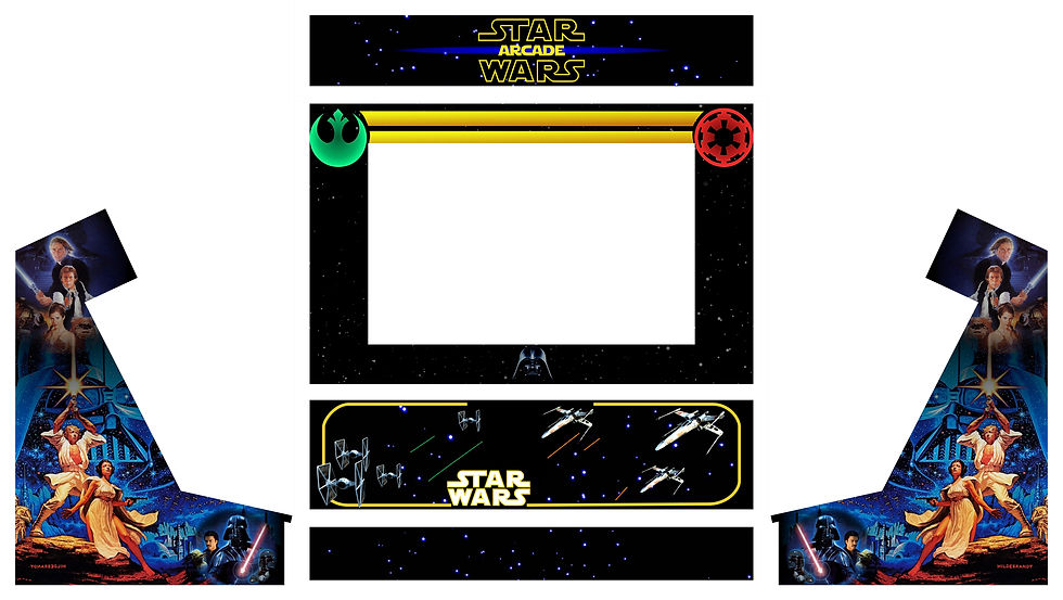 Star Wars Bartop Cabinet