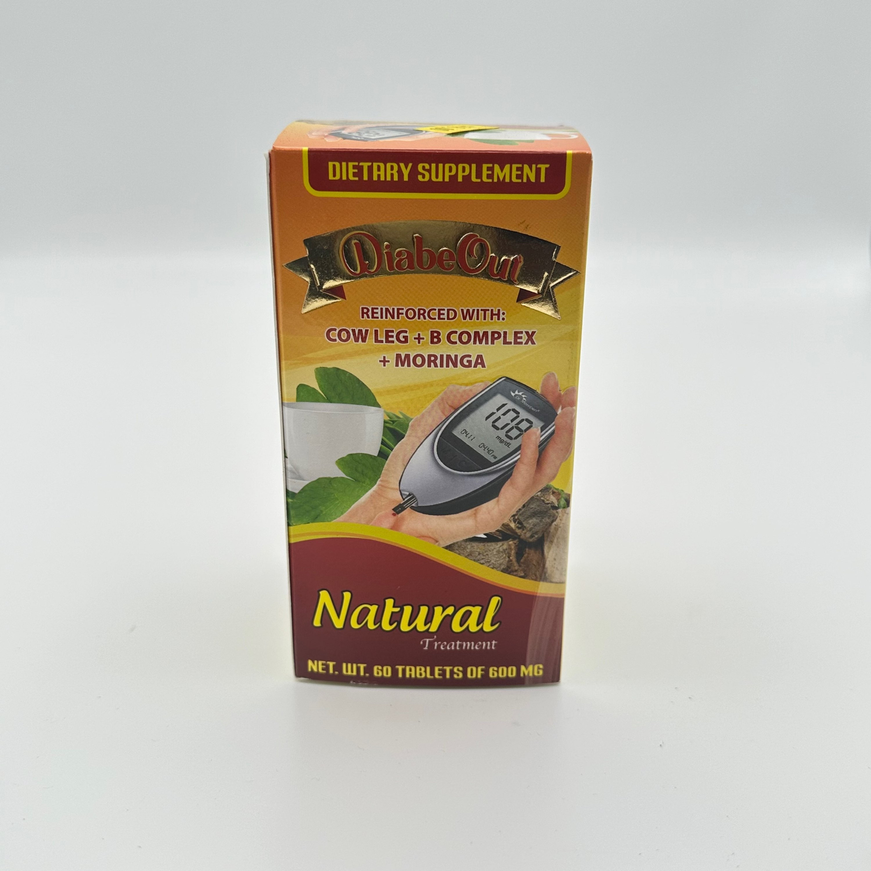 DiabeOut Pata De Vaca + Complejo B + Moring