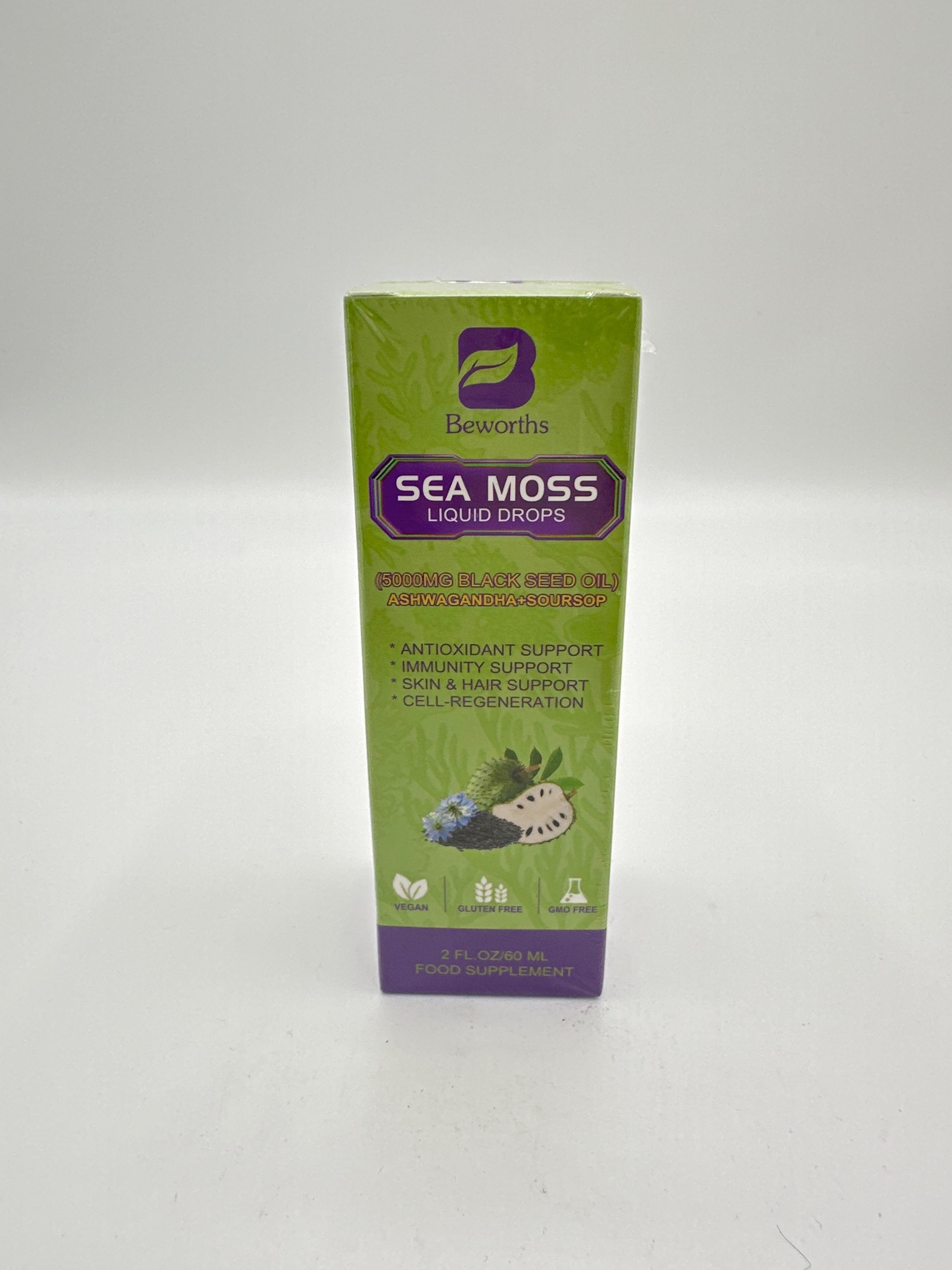 Beworths Sea Moss Liquid Drops