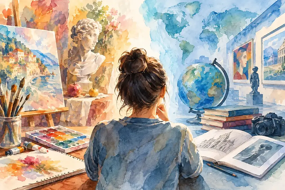 AP Art Versus IB Art for High School Artists