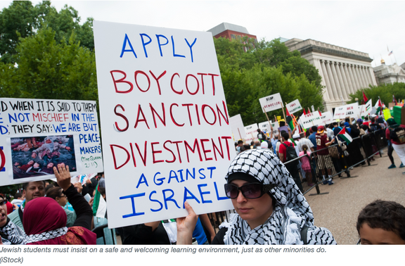 Hold BDS accountable for anti-Semitism on campus
